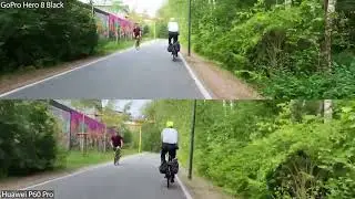 Huawei P60 Pro vs. GoPro Hero 8 Black Action-Video 4K 60fps - S24