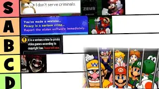 Nintendo Anti Piracy Screen Tier List