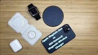 Apple MagSafe Duo vs. ESR HaloLock Magnetic Wireless Charger