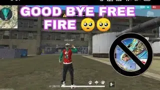 Bye Bye  fire🥺🥺 || free fire emotional status || free fire WhatsApp status