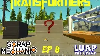 Scrap Mechanic Ep 8 Brand new bot and PokeBall Car! (Showcase) (1080)