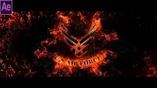 How to create logo animation in After Effects Tutorial Cinematic Ember Logo Animation