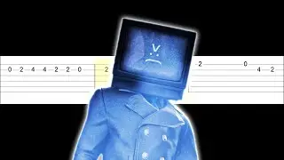 CG5 - skibidi toilet (Easy Guitar Tabs Tutorial)