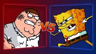 MUGEN Battle - Peter Griffin vs SpongeBob