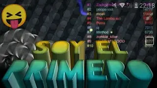 Soy el primero en slither.io.