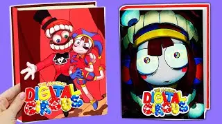 Game Book THE AMAZING DIGITAL CIRCUS chapter1 - 2 BLIND BAG Pomni STORY DIY
