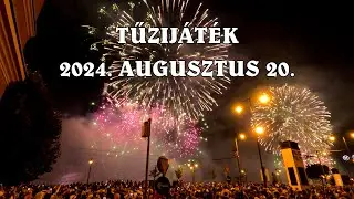 Tűzijáték, Budapest 2024. augusztus 20.