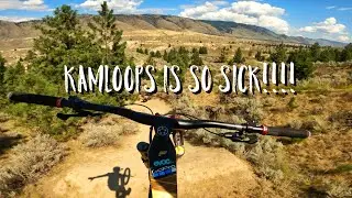 Mountain Biking in Kamloops - Geoff Gulevich POV with a Pro!