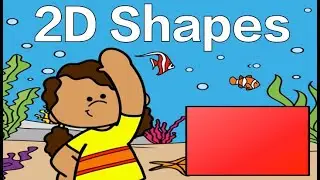 Name The 2D Shape: Under the Sea Math Brain Break