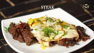 Making a Simple Steak and Eggs