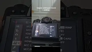 Setting Video Slow Motion Cinematic di Fujifilm X-T20 