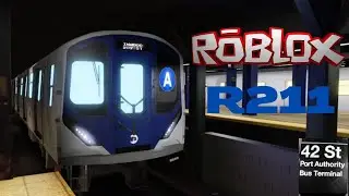 Roblox NYC Subway R211 at 42 St - Port Authority Bus Terminal