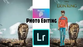 PicsArt Photo Editing The Lion King Photo Editing Tutorial Step By Step viral Photo Editing