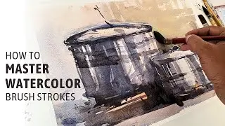 How To Master Confident Watercolor Brush Strokes