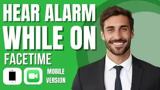 How to Hear Alarm While on Facetime Call (iPhone new method)