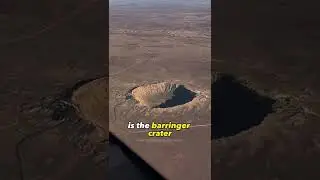The best preserved meteor crater on earth!😱 