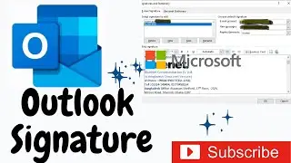 How To Add Outlook Signature