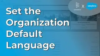 Set the Organization Default Language in Salesforce #tips