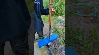 Ловушка штанг полуавтомат для гидробурения абиссинской скважины.