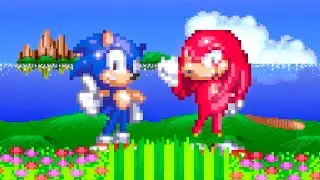 Sonic 3 A.I.R: D.A. Garden - Emerald Hill 100%