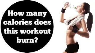 How many calories does this workout burn?