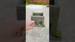 Clay Smart Mini House Build With Home 😱 #shorts