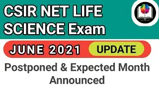 CSIR NET Life Science June 2021 