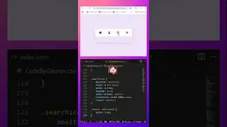 🌈 Color Changing Navigation Bar using HTML & CSS 