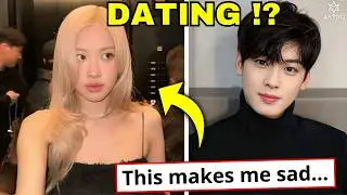 Rose Blackpink & Cha eunwoo are rumored to be dating after Spotted in the same location & time