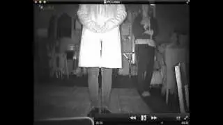 Orb enters woman