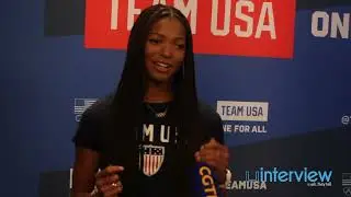 U.S. Olympic runner Gabby Thomas on her goals for Paris #olympics