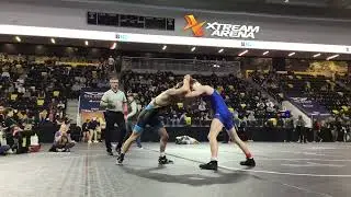 Trever Anderson(UNI) vs. Drake Ayala (Iowa)