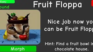 How To Get The “Fruit Floppa” | Find The Floppa Morphs 