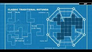 PARADISE LUST 2 - MINIGAME: Rotunda Blueprint Puzzle