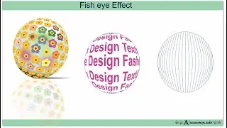 Corel Draw Fish Eye lens Effect