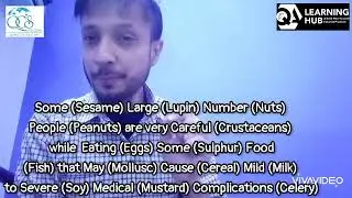 14 Food Allergens..!!! Easy way to remember...!!!