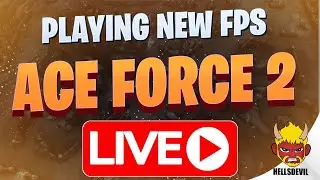 Playing ACE FORCE 2! The New Tactical 5v5 Hero-based Shooter! 