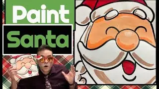 Cute Santa Painting
