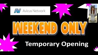 [Avicus] Weekend Only Event | 2020