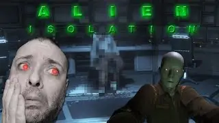 First time playing Alien Isolation (Part 2) (livestream recording)