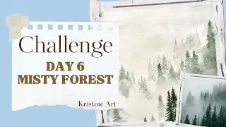 Landscape Challenge Day 6 🌳 FULL TUTORIAL