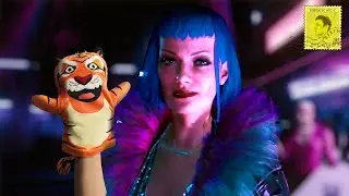 Did she do the puppet show for you guys too or no - Cyberpunk 2077 PART 2
