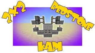 2X2 Otomatik Redstone Kapı Yapımı | MCPE 1.2+