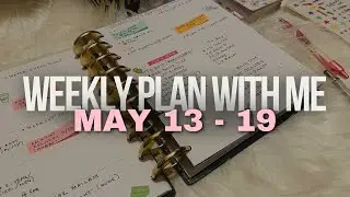 PWM | May 13 - May 19 #planning