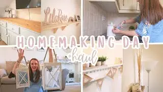VLOG: Homeware Haul & Homemaking Day | The Range, George, B&M