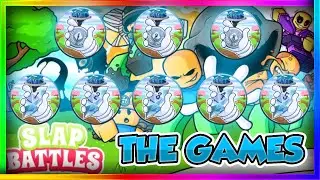 THE GAMES EVENT IN SLAP BATTLES  | ROBLOX