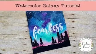 Watercolor Galaxy Tutorial