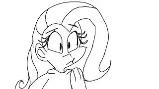 Angel slaps Fluttershy