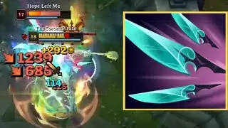 Gangplank With New Navori Quickblades: