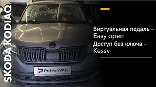 Skoda Kodiaq TDI, виртуальная педаль Easy Open и Kessy